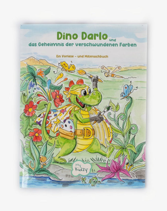 Vorlese- & Mitmachbuch – Dino Darlo | Ideal zum Pyjama | MyKidzy