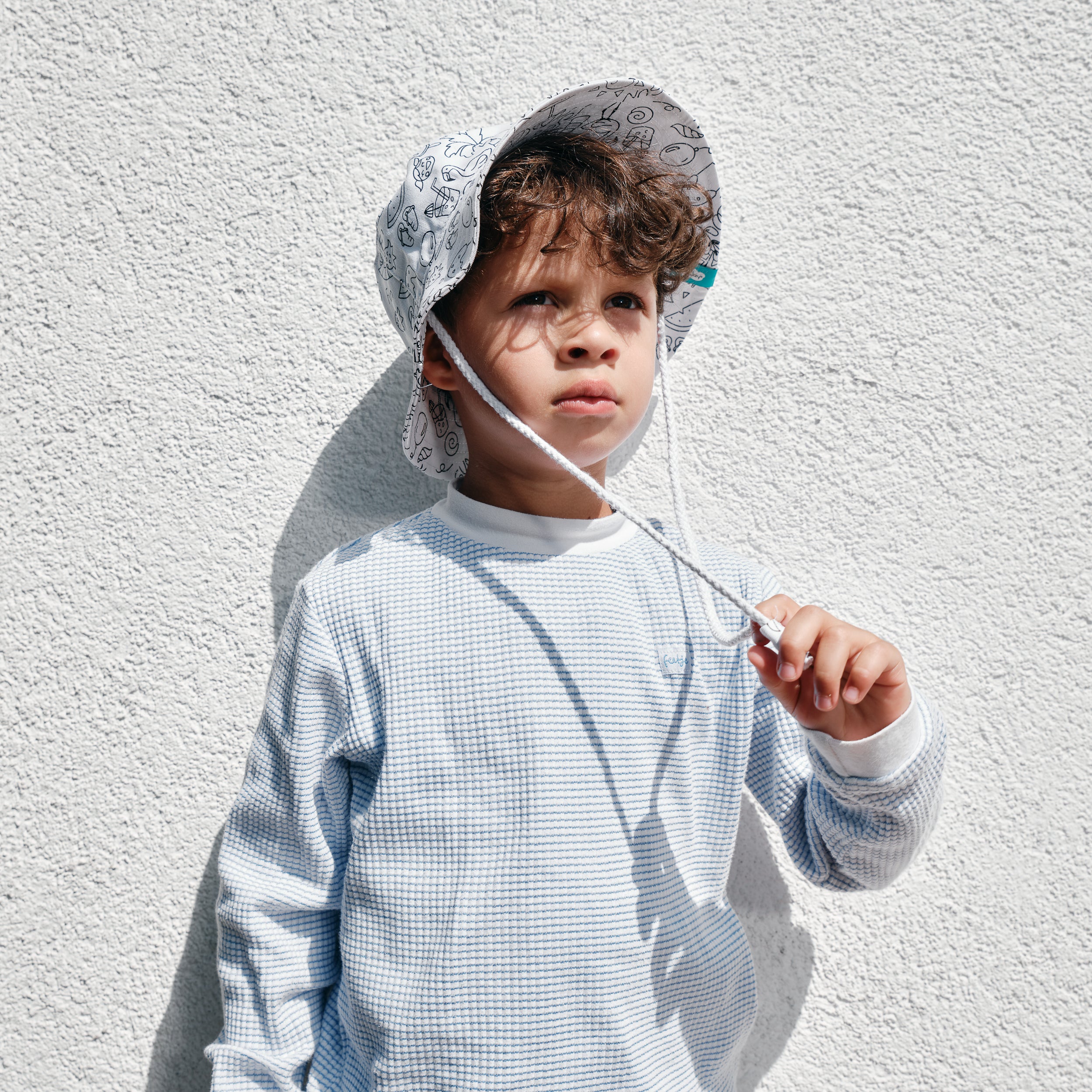 Ausmalbarer Kinder Sonnenhut SOMMER Edition - OEKO-TEX® zertifiziert