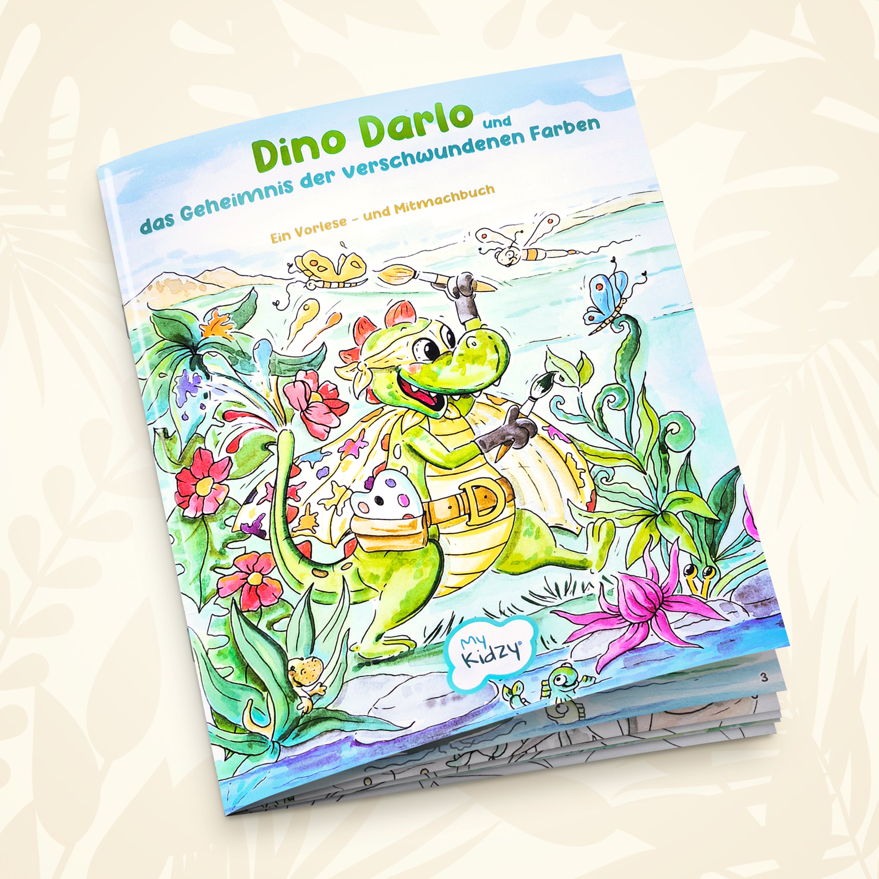 Vorlese- & Mitmachbuch – Dino Darlo | Ideal zum Pyjama | MyKidzy