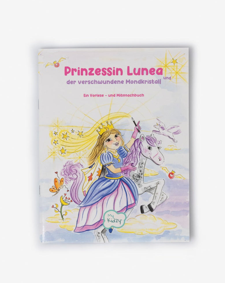 Vorlese- & Mitmachbuch - Prinzessin Lunea | passend zum Pyjama |  Kreativ & Fantasievoll