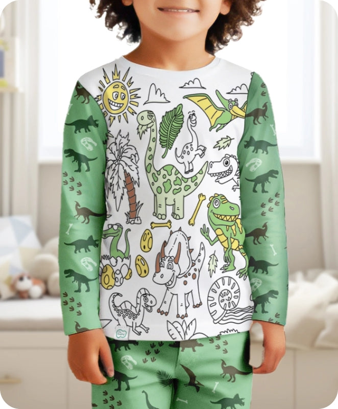 Dino Abenteuer Pyjama
